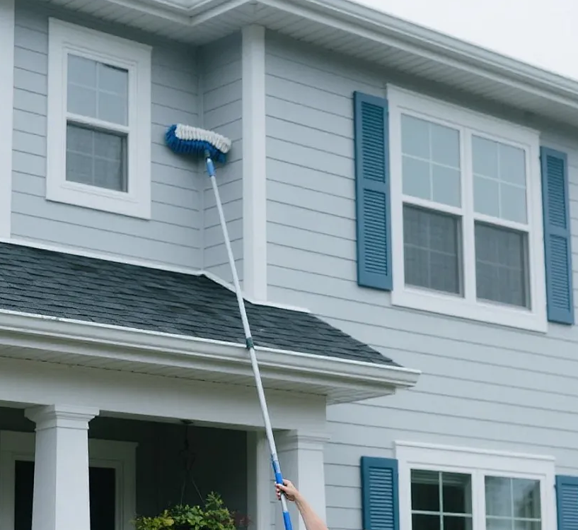 Custom Residential Exterior Wall Cleaning