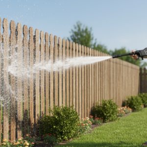 Custom Exterior Fence and Gate Cleaning