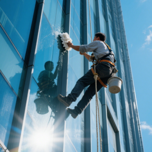 Custom Commercial Building Exterior Cleaning