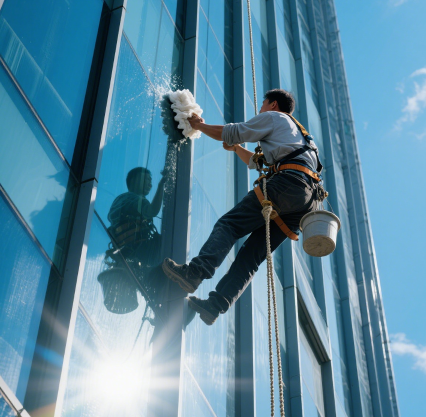 Custom Commercial Building Exterior Cleaning